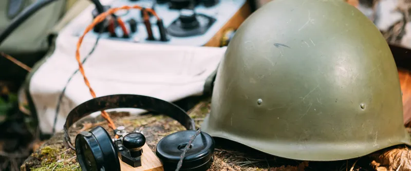 Military helmet and field headset